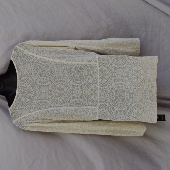 Boho Bohemian knit Blouse NWT - Picture 4 of 8